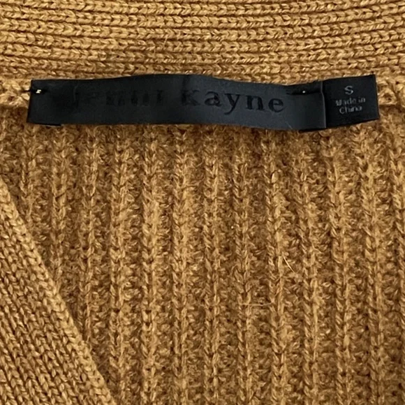 Jenni Kayne bronze cashmere cocoon Cardigan